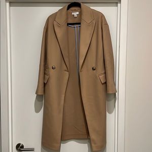 Topshop Coat Beige
